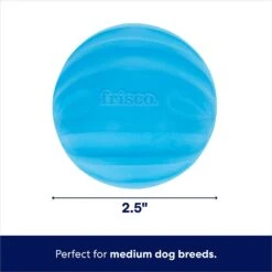 Frisco Foam Rubber Floating Fetch Ball No Squeak Dog Toy 9 Frisco Foam Rubber Floating Fetch Ball No Squeak Dog Toy -Blue Buffalo Shop 152798 PT1. AC SS1800 V1686579087