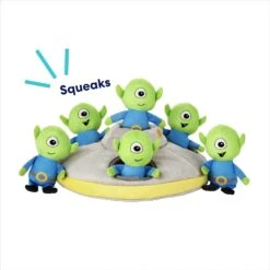 Frisco Flying Saucer & Aliens Hide & Seek Puzzle Plush Squeaky Dog Toy -Blue Buffalo Shop 152812 PT3. AC SS1800 V1691776642