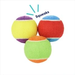 Frisco Fetch Squeaking Colorful Tennis Ball Dog Toy 11 Frisco Fetch Squeaking Colorful Tennis Ball Dog Toy -Blue Buffalo Shop 152846 PT2. AC SS1800 V1691776638