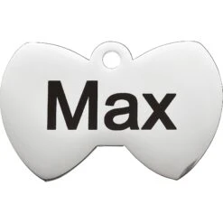 Frisco Stainless Steel Personalized Dog & Cat ID Tag, Bow Tie -Blue Buffalo Shop 152997 PT2. AC SS1800 V1548964668