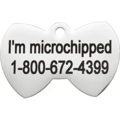 Frisco Stainless Steel Personalized Dog & Cat ID Tag, Bow Tie -Blue Buffalo Shop 152997 PT4. AC SS1800 V1548964681