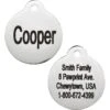 Frisco Personalized Dog & Cat Tag, Round