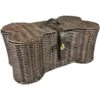 Bone Dry Bone-Shaped Wicker Storage Basket 1 Bone Dry Bone-Shaped Wicker Storage Basket -Blue Buffalo Shop 153982 MAIN. AC SS1800 V1539707516
