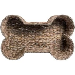 Bone Dry Bone-Shaped Hyacinth Storage Basket -Blue Buffalo Shop 153988 PT3. AC SS1800 V1539700818