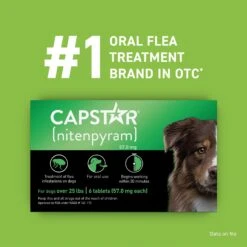 Capstar Flea Oral Treatment For Dogs, Over 25 Lbs 14 Capstar Flea Oral Treatment For Dogs, Over 25 Lbs -Blue Buffalo Shop 154854 PT3. AC SS1800 V1693496082