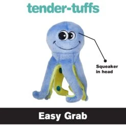 Snuggle Puppy Tender-Tuffs Curly Leg Octopus Tough Squeaky Dog Easy Grab Toy 10 Snuggle Puppy Tender-Tuffs Curly Leg Octopus Tough Squeaky Dog Easy Grab Toy -Blue Buffalo Shop 155708 PT2. AC SS1800 V1667518995