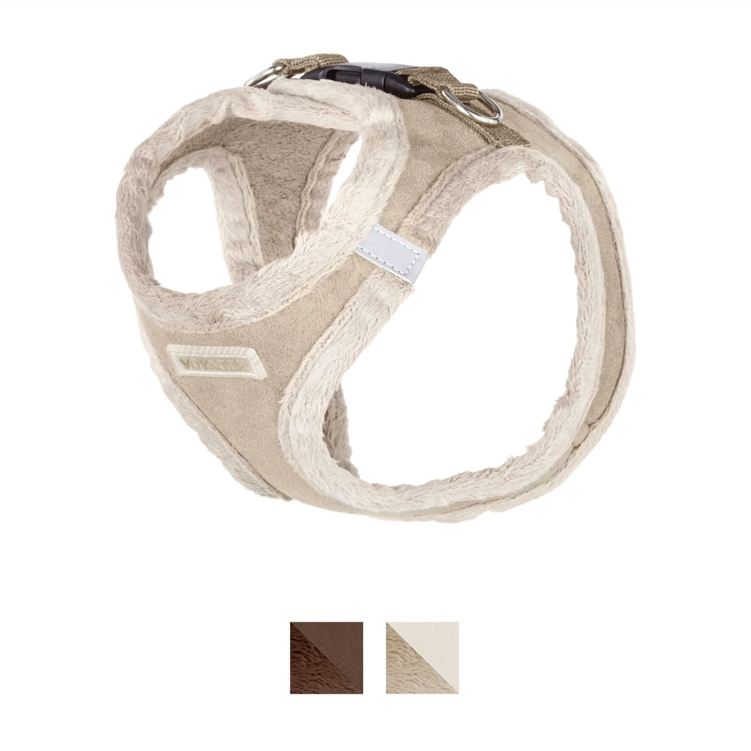 Best Pet Supplies Voyager Plush Suede Dog Harness 5 Best Pet Supplies Voyager Plush Suede Dog Harness - Image 3