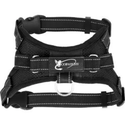 Copatchy No-Pull Reflective Adjustable Dog Harness -Blue Buffalo Shop 156689 PT7. AC SS1800 V1575485313