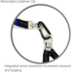 Pet Fit For Life Dual Dog Leash With Bowl 13 Pet Fit For Life Dual Dog Leash With Bowl -Blue Buffalo Shop 159024 PT2. AC SS1800 V1552502414