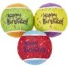 Frisco Birthday Fetch Squeaky Tennis Ball Dog Toy 1 Frisco Birthday Fetch Squeaky Tennis Ball Dog Toy -Blue Buffalo Shop 162914 Main. AC SS1800 V1565379552