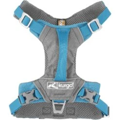 Kurgo Journey Air Polyester Reflective No Pull Dog Harness -Blue Buffalo Shop 163900 PT7. AC SS1800 V1575485660