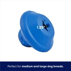Frisco Flying Saucer Rubber Treat Dispenser Dog Toy 11 Frisco Flying Saucer Rubber Treat Dispenser Dog Toy -Blue Buffalo Shop 164757 PT2. AC SS1800 V1686579204