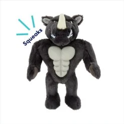 Frisco Rhino Muscle Plush Squeaky Dog Toy 10 Frisco Rhino Muscle Plush Squeaky Dog Toy -Blue Buffalo Shop 174719 PT2. AC SS1800 V1691784248