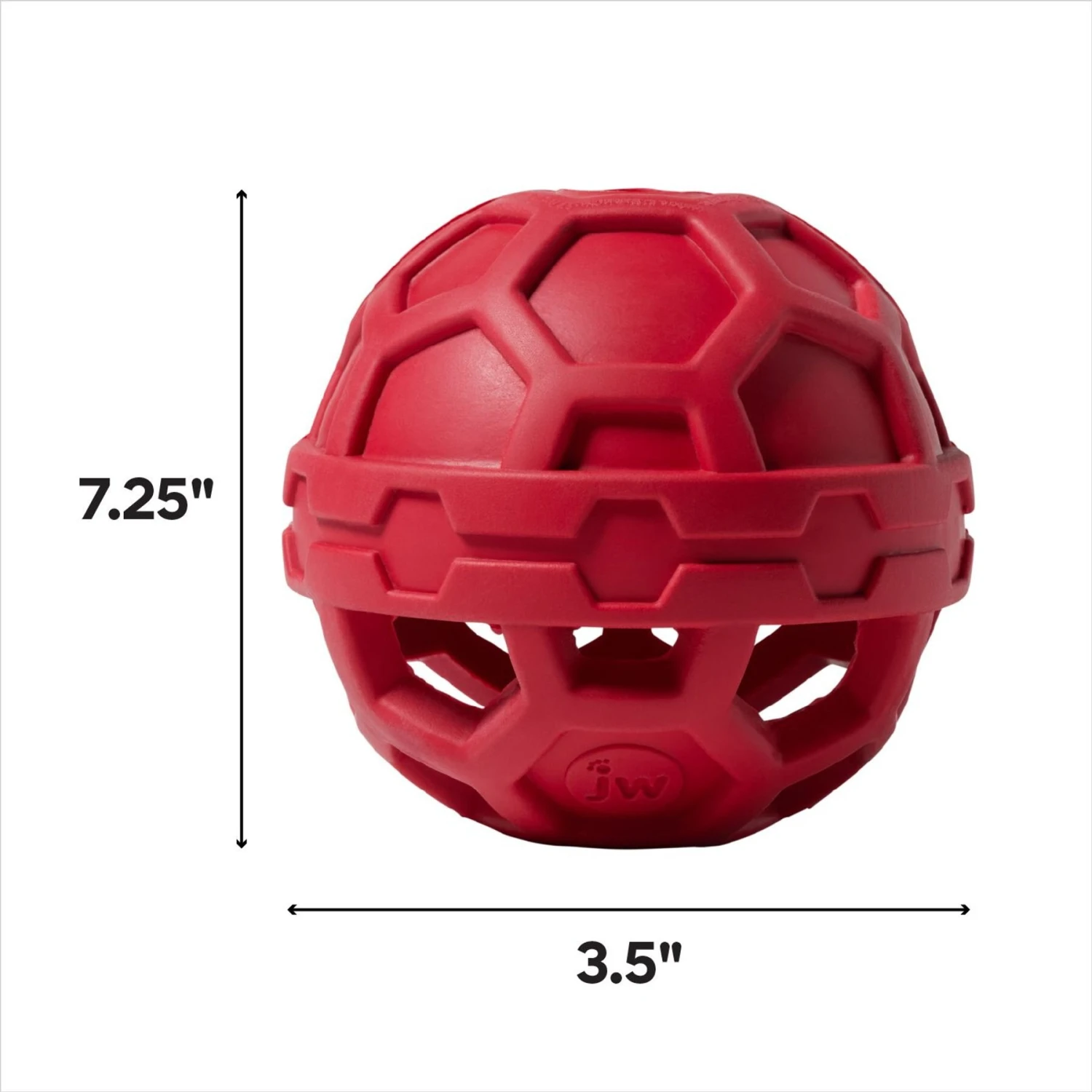 JW Pet Treat N Squeak Ball Treat Dispensing Dog Toy 4 JW Pet Treat N Squeak Ball Treat Dispensing Dog Toy - Image 2