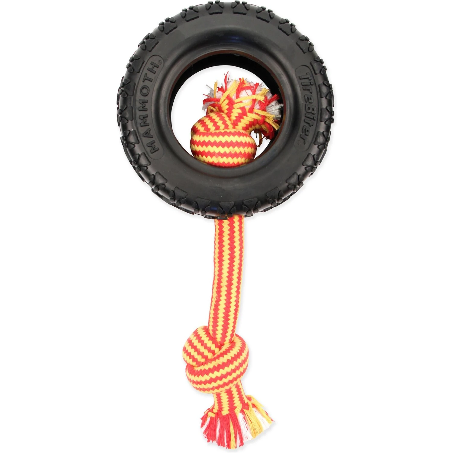 Mammoth Tirebiter II Rope Dog Toy 3 Mammoth Tirebiter II Rope Dog Toy