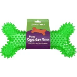 Gnawsome Spikey MegaBone Dog Toy, Color Varies