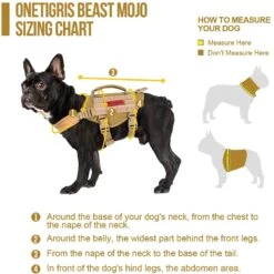 OneTigris Beast Mojo Nylon Tactical Dog Harness -Blue Buffalo Shop 178745 PT2. AC SS1800 V1561051646