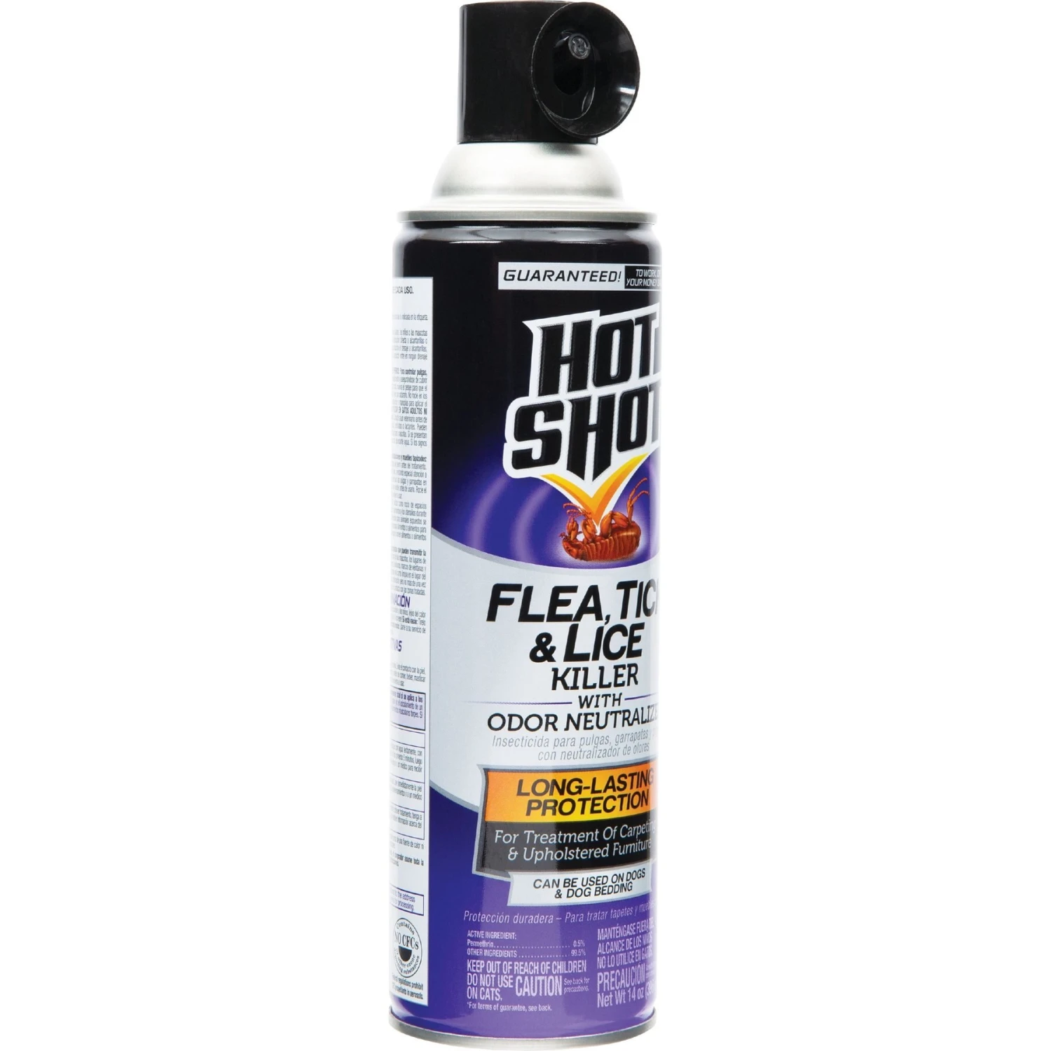 Hot Shot Flea, Tick & Lice Killer Spray 5 Hot Shot Flea, Tick & Lice Killer Spray - Image 3
