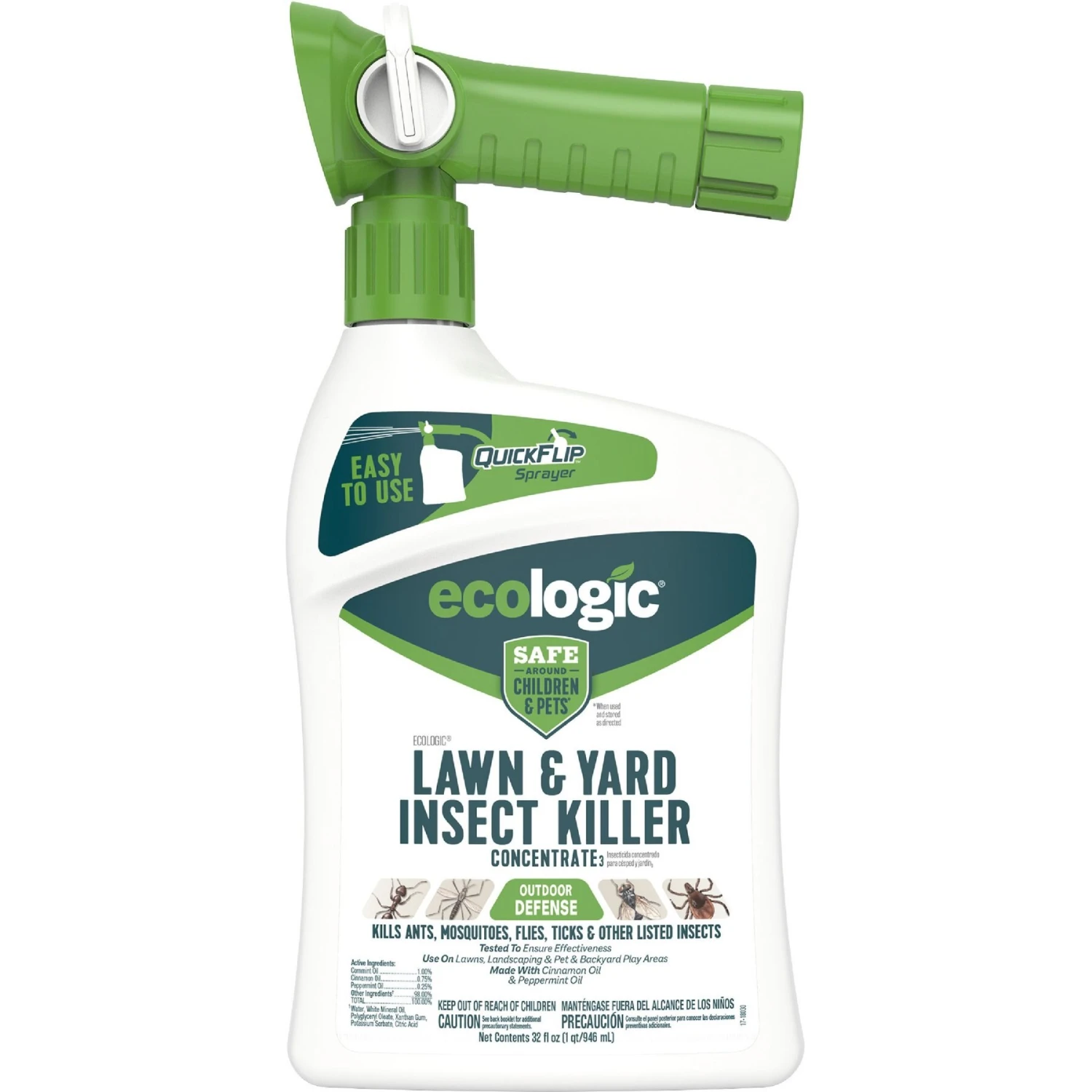 EcoLogic Lawn & Yard Insect Killer Spray 3 EcoLogic Lawn & Yard Insect Killer Spray
