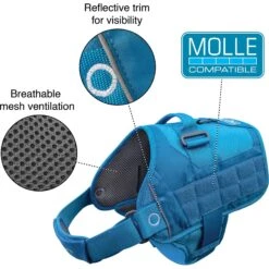 Kurgo RSG Townie Polyester Reflective Back Clip Dog Harness 13 Kurgo RSG Townie Polyester Reflective Back Clip Dog Harness -Blue Buffalo Shop 181230 PT4. AC SS1800 V1600735284