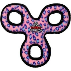 Tuffy's Jr 3WayTug Squeaky Plush Dog Toy