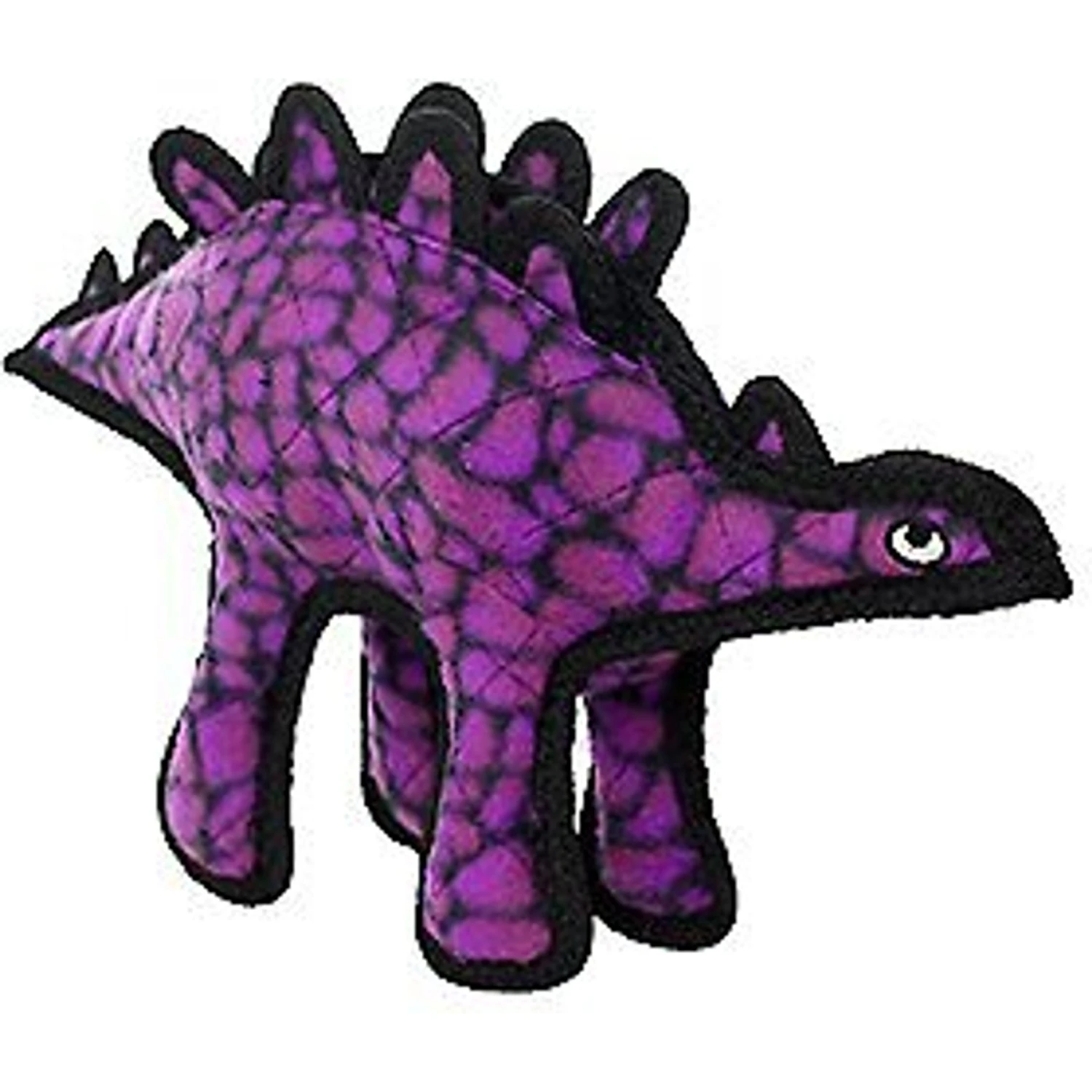 Tuffy's Jr Dinosaur Stegosaurus Plush Dog Toy 3 Tuffy's Jr Dinosaur Stegosaurus Plush Dog Toy