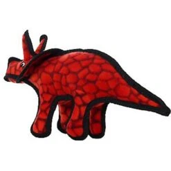 Tuffy's Jr Dinosaur Triceratops Plush Dog Toy 12 Tuffy's Jr Dinosaur Triceratops Plush Dog Toy -Blue Buffalo Shop 184067 PT4. AC SS1800 V1589570796
