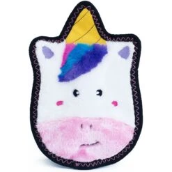 ZippyPaws Unicorn Z-Stitch Dog Toy
