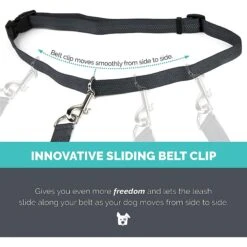 Tuff Mutt Hands Free Bungee Dog Leash -Blue Buffalo Shop 187016 PT2. AC SS1800 V1564783322