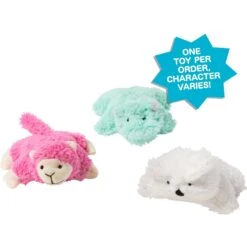 Ethical Pet Chenille Squeaky Plush Puppy Toy, Character Varies