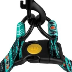 CollarDirect Tribal Aztec Nylon Step In Back Clip Dog Harness -Blue Buffalo Shop 190102 PT1. AC SS1800 V1565041074