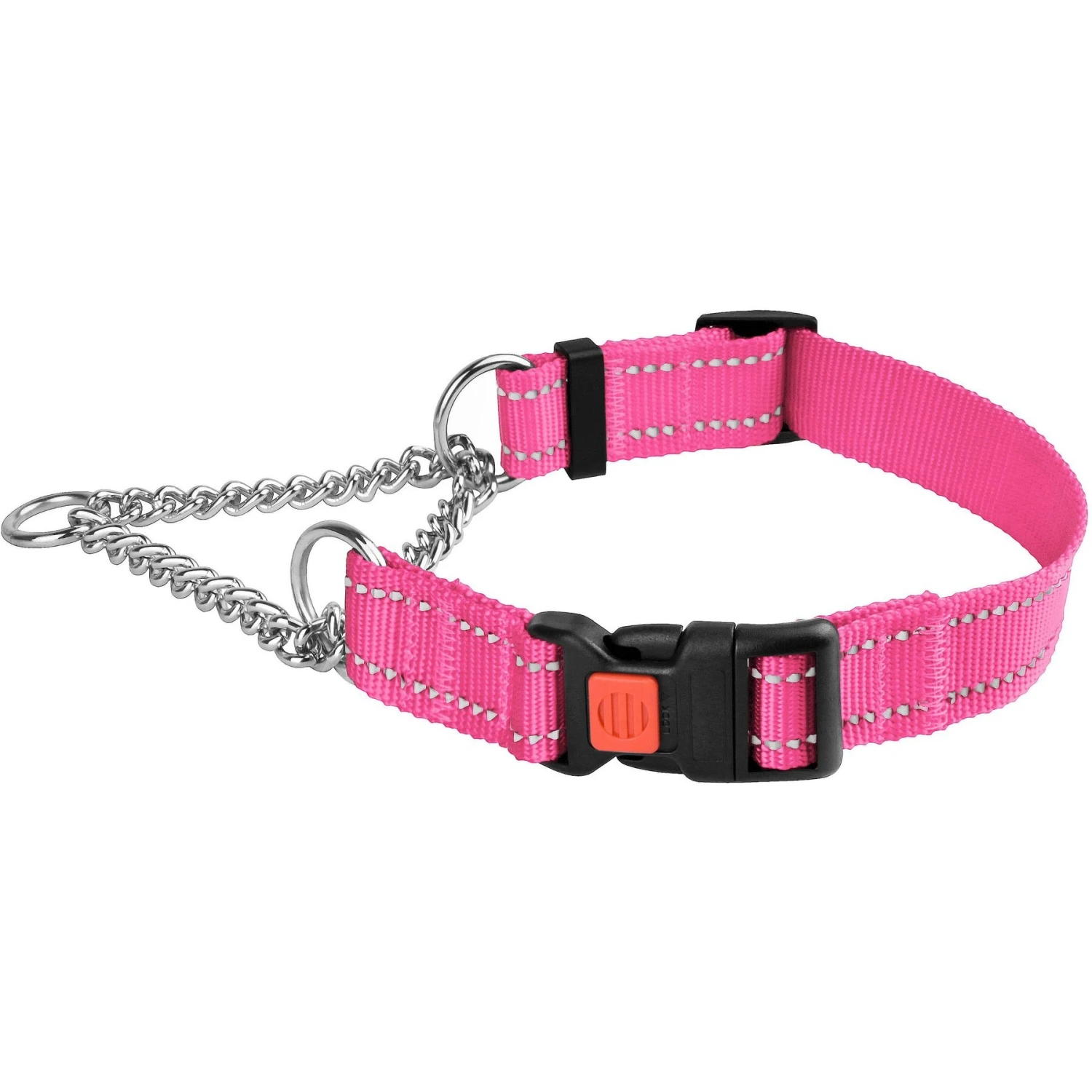 CollarDirect Nylon Reflective Martingale Dog Collar 5 CollarDirect Nylon Reflective Martingale Dog Collar - Image 3