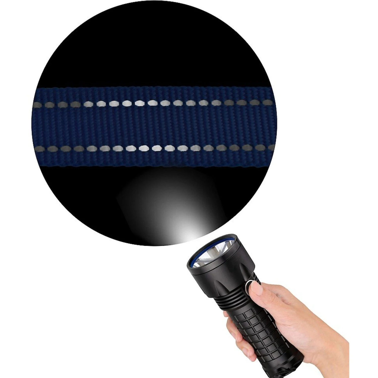 CollarDirect Nylon Reflective Martingale Dog Collar 8 CollarDirect Nylon Reflective Martingale Dog Collar - Image 6