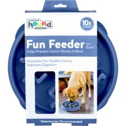 Outward Hound Fun Feeder Slow Feeder Dog Bowl -Blue Buffalo Shop 190604 PT6. AC SS1800 V1694286041