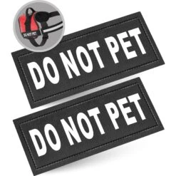 Industrial Puppy Do Not Pet Dog Patches