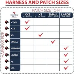 Industrial Puppy PTSD Dog Harness Patches, 2 Count -Blue Buffalo Shop 193800 PT3. AC SS1800 V1672328161