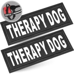 Industrial Puppy Therapy Dog Harness Patch, 2 Count