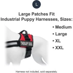 Industrial Puppy Therapy Dog Harness Patch, 2 Count 12 Industrial Puppy Therapy Dog Harness Patch, 2 Count -Blue Buffalo Shop 193809 PT3. AC SS1800 V1573484278