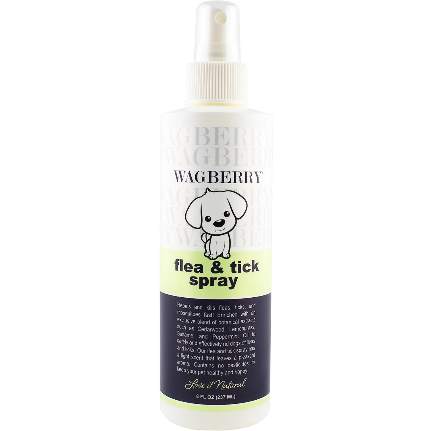 Wagberry Flea & Tick Dog Spray 3 Wagberry Flea & Tick Dog Spray