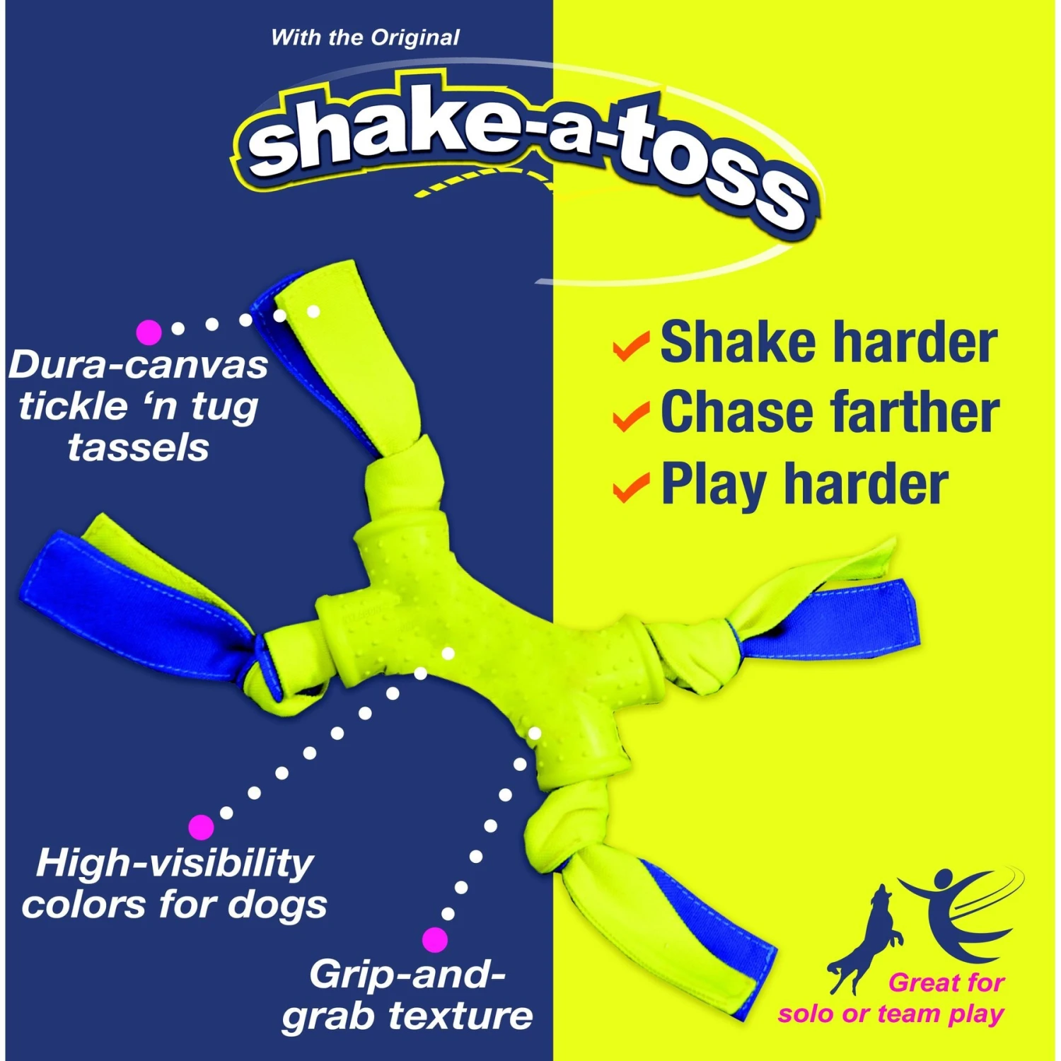 Nylabone Power Play Interactive Shake-a-Toss Dog Toy 5 Nylabone Power Play Interactive Shake-a-Toss Dog Toy - Image 3