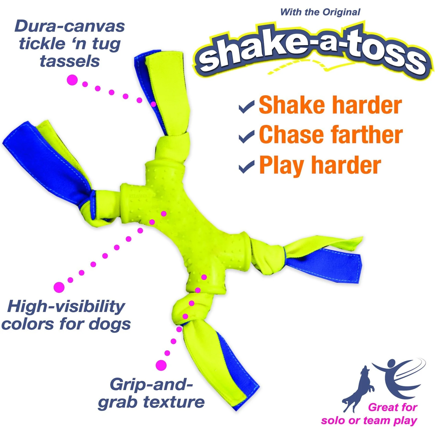 Nylabone Power Play Interactive Shake-a-Toss Dog Toy 9 Nylabone Power Play Interactive Shake-a-Toss Dog Toy - Image 7