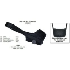 Coastal Pet Products Best Fit Adjustable Comfort Dog Muzzle, Black -Blue Buffalo Shop 195609 PT2. AC SS1800 V1628221899