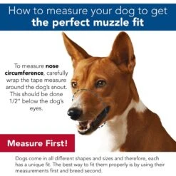 Coastal Pet Products Best Fit Adjustable Comfort Dog Muzzle, Black -Blue Buffalo Shop 195609 PT3. AC SS1800 V1628193425