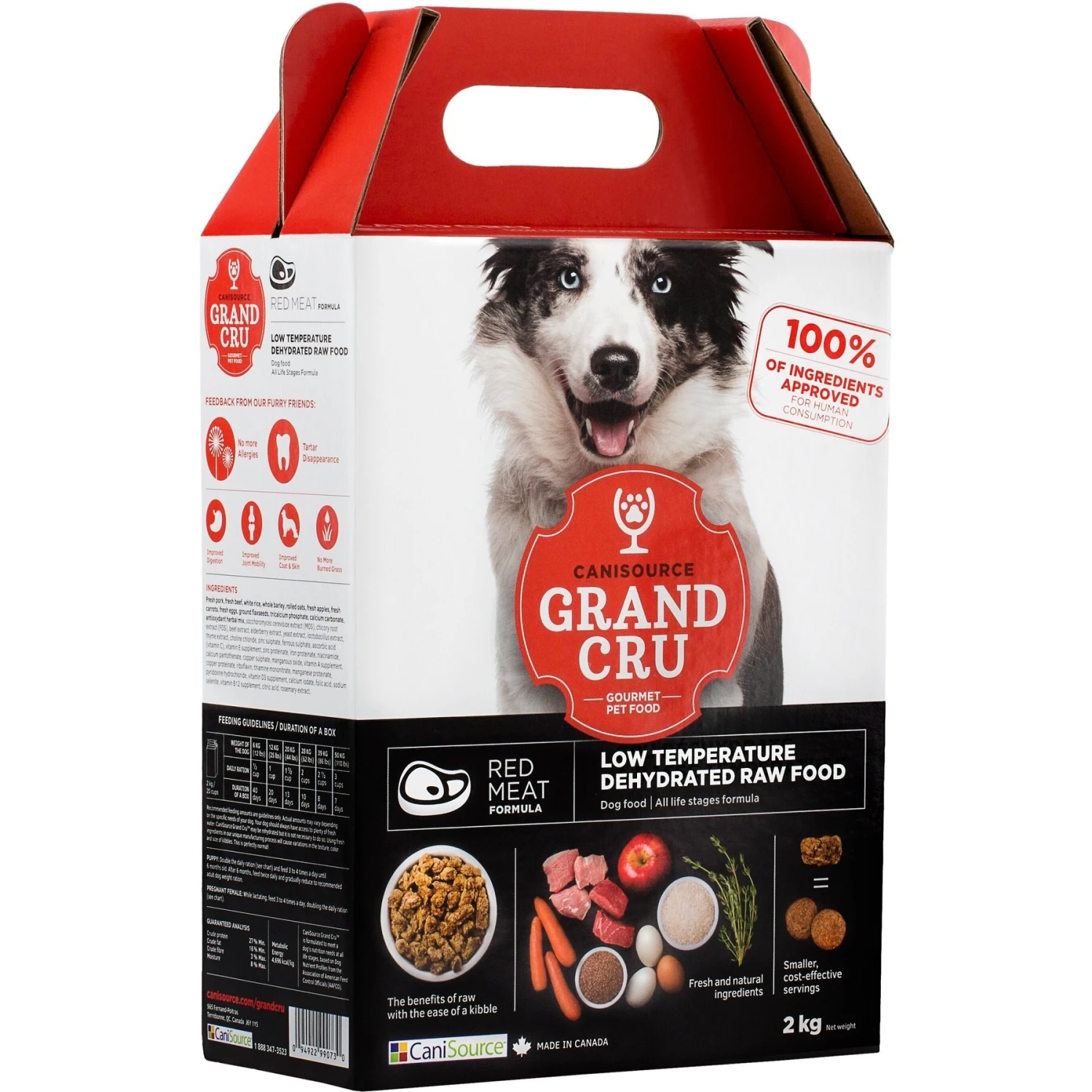 Canisource Grand Cru Red Meat Dehydrated Dog Food 3 Canisource Grand Cru Red Meat Dehydrated Dog Food