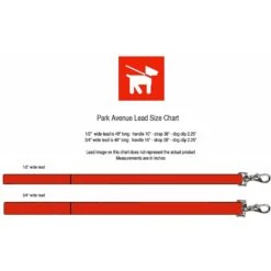 Hartman & Rose Park Avenue Leather Dog Leash -Blue Buffalo Shop 204305 PT2. AC SS1800 V1628221879