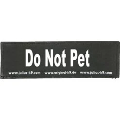Julius K9 Julius-K9 Do Not Pet Dog Patch
