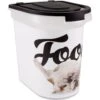 Paw Prints Bulldog Pet Food Storage Container, 26-lb -Blue Buffalo Shop 206532 main. AC SS1800 V1571924337