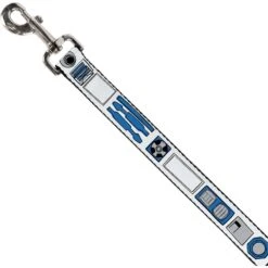Buckle-Down Star Wars R2-D2 Polyester Dog Leash -Blue Buffalo Shop 208321 PT1. AC SS1800 V1627486584