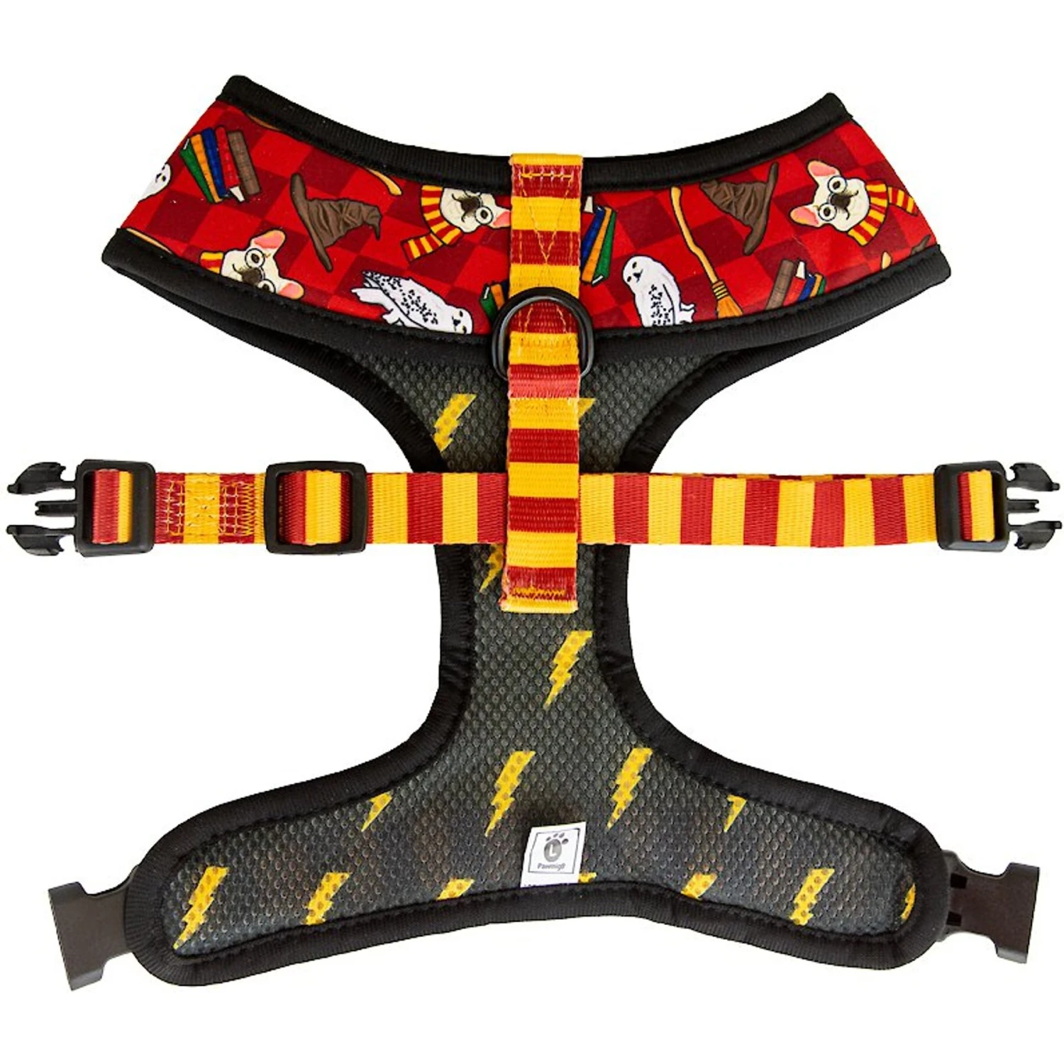 Pawmigo Pawgwarts Mesh Back Clip Dog Harness 4 Pawmigo Pawgwarts Mesh Back Clip Dog Harness - Image 2