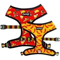Pawmigo Taco Tuesday Mesh Back Clip Dog Harness